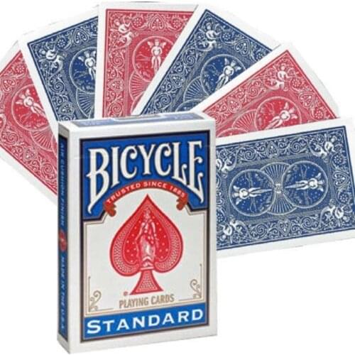 Bicycle Double Back Red&Blue Back Playing Cards Gaff Deck Magic Cards Special Props Close Up Magic Tricks for Magician