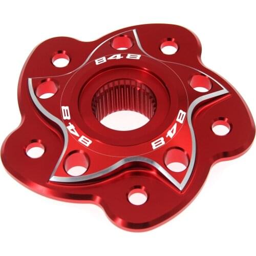 Riderjacky CNC Motorcycle Rear Sprocket Hub Carrier Cover For Ducati 848 All Years
