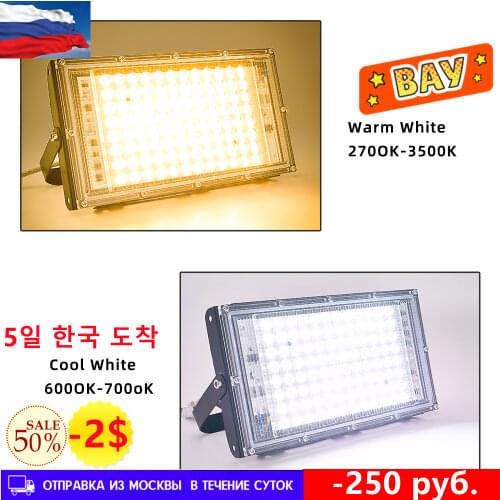 100W Flood Light AC 220V 230V 240V IP65 Waterproof Of LED Street Lamp Garden Wall Lamp Landscape Lighting Outdoor Light