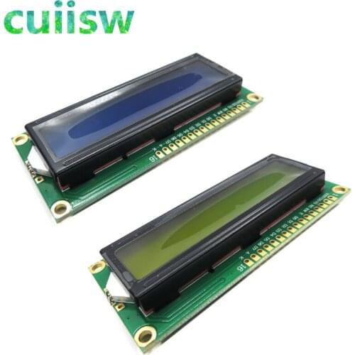 2pcs/lot 1pcs LCD1602 Blue+1pcs LCD1602 green LCD1602 Module