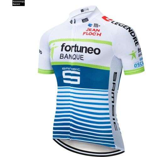 2019 6XL Samsic Cycling Team Clothing MTB Bike Jersey Mens Bicycle Short Seeve Pro Cycling Jerseys Bike Top Maillot Summer