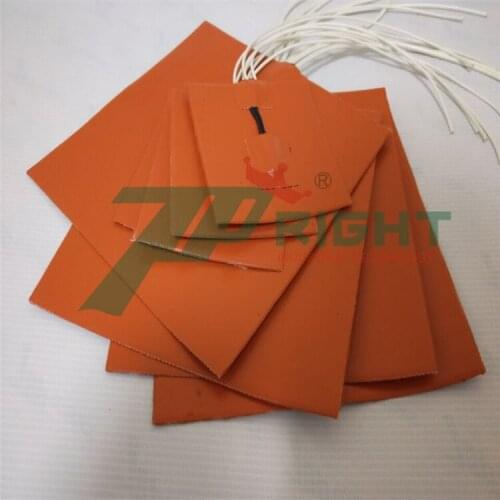 5 +5pcs 12v silicone rubber heating pad