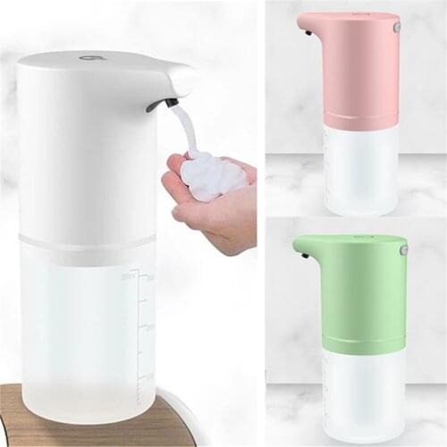 Auto Hand Washer USB Charging Hands Free Liquid Soap Dispenser Smart Sensor Soap Touchless Foam Dispenser For Kitchen Bathroom
