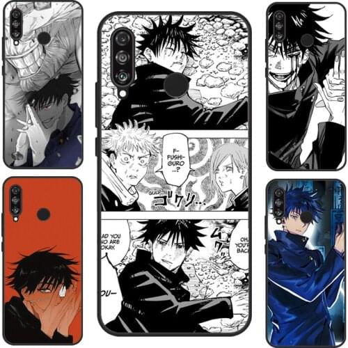 Jujutsu Kaisen Fushiguro Megumi Case For Huawei P30 P20 P40 Pro Mate 10 20 Lite Nova 5T P Smart Z 2019 Honor 9X 8X 8A 10i