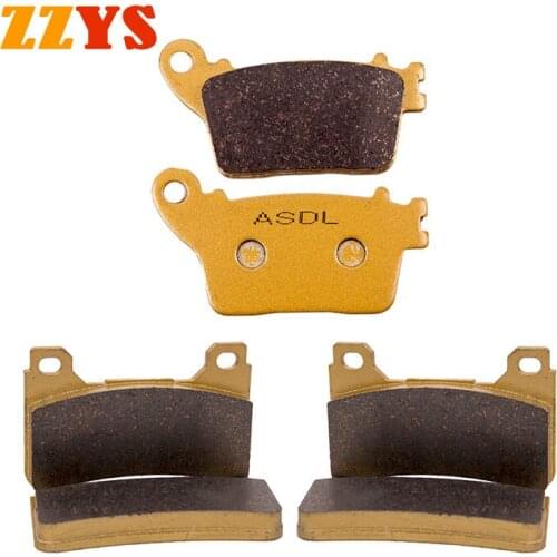 Motorcycle Front and Rear Brake Pads Set For Honda CBR600 CBR600RA CBR600RR Hannspree CBR1000 CBR1000RA Fireblade CBR 600 1000