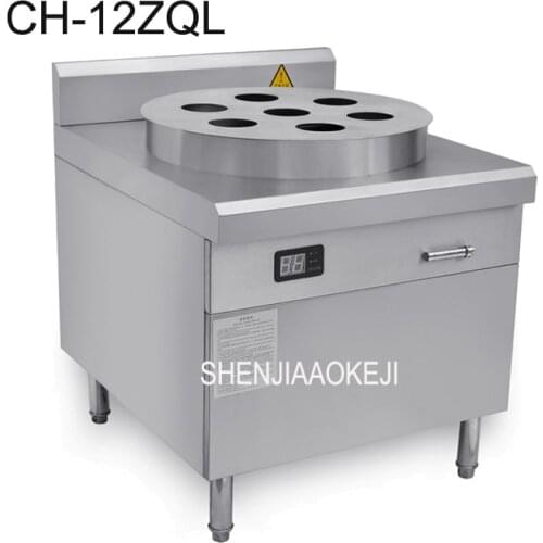 CH-12ZQL High-power commercial electromagnetic steam boiler Large stainless steel breakfast restaurant steamed buns machine 380V