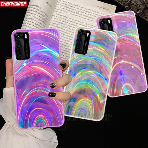 3D Rainbow Soft Case For Huawei P30 P40 Lite E Pro P Smart Z Plus Y5P Y6P Y7P Y5 Y6 Y7 2019 Honor 9X 9S 9A 9C 8S 10i 10 20 Lite