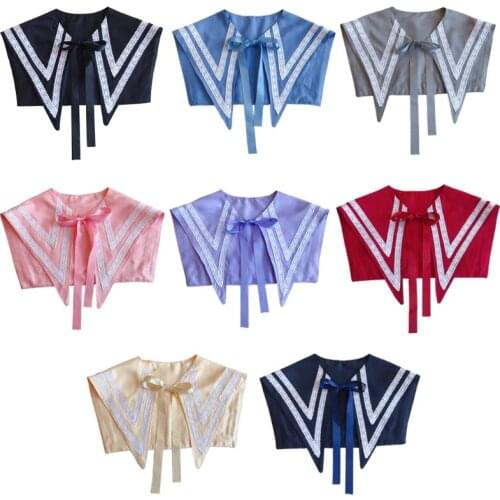 Casual Decorative False Shirt Collar Women Dress Collar Choker Blouse Collar Girls Polyester-Made Fake Collar