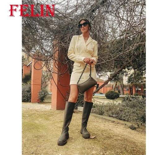 Za 2021 Women Blazer Dress Fashion Office V-Neck Long Sleeve female Vintage Solid Mini Dresses Ladies Suit Dress Mujer Vestidos