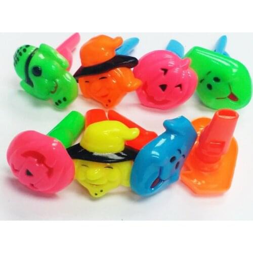 36pcs E304 Halloween Mouth Whistle Noise Sound Maker Pinata Loot Party Bag Fillers Kid Novelty Ideal Game Gift Favors Toys Prize