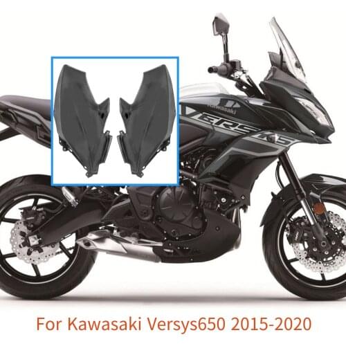 For Kawasaki Versys650 2015-2020 Gas Tank Side Trim Insert Cover Panel Fairing Motorcycle Versys 650 2016 Gas Tank Side Cover