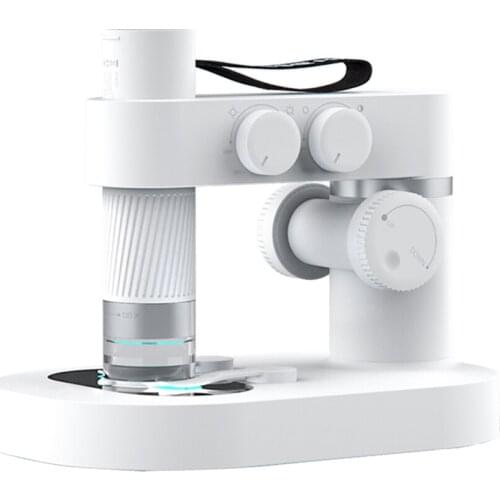 WiFi Microscope for Kids 50X~1000X Digital Microscope Detachable Childrens Microscope Photos Video Taking Function with 8 LED