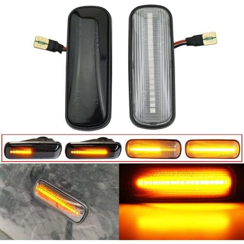 Dynamic LED Side Marker Light Turn Signal Blinker Lamp For Honda Civic 1995-1999 Ballade Hatchback Sedan CRV Repeater Indicator