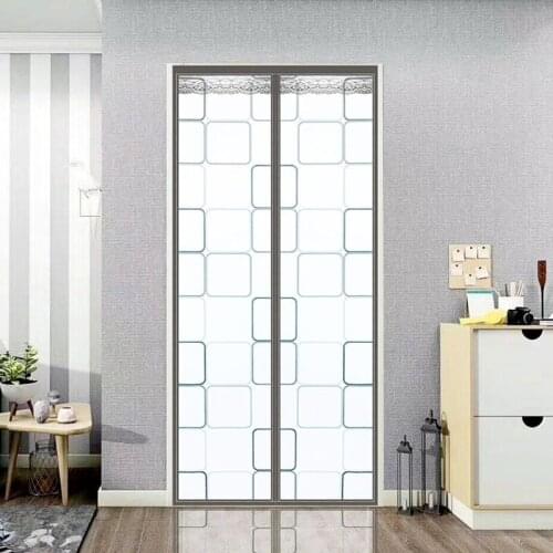 Mesh Door Curtain Magnetic Curtains Hands-free Anti Mosquito Insect Fly Bug Curtain Net Automatic Closing Window Screen Kitchen