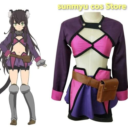 Isekai Maou to Shoukan Shoujo no Dorei Majutsu Cosplay Costume Custom Size Halloween