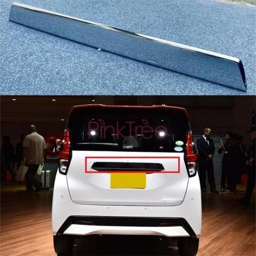 Rear Upper Trunk Lid Cover Trim Tailgate Boot Protection Strip Car Exterior Accessories For Nissan Dayz 2019 2020