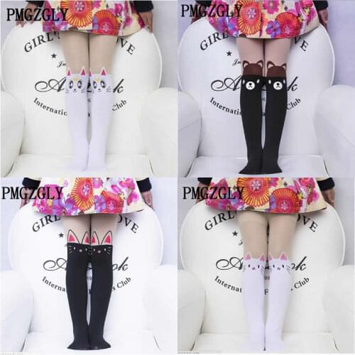 Girls Cartoon Pantyhose Dancing Kids Tight Pantyhose StockingCartoon Designs Girls Tights Velvet Stockings Tights