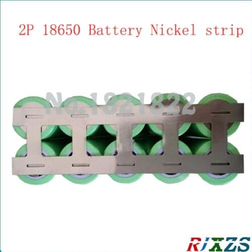 1M 2P 0.15x18.5mm nickel tab 18650 welding nickel strip welding nickel plated tab for 18650 batteries