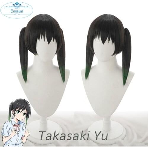 Takasaki Yu Cosplay Wig PERFECT DREAM PROJECT Black Cosplay Hair Takasaki Yu LoveLive PDP