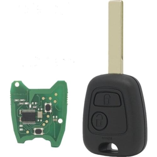 XRSHKEY 2 Button Remote Car Key 434mhz with 46 chip HU83 blade For Cit*roen Saxo Picasso Xsara Picasso Peuge 106 206 306