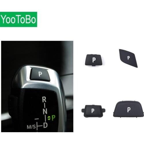 YOOTOBO Car Styling ABS Interior Electronic Gear Shift P Button Cover Trim For BMW 3 5 7 Series F10 E90 G30 F01 X1 X3 X5 E70