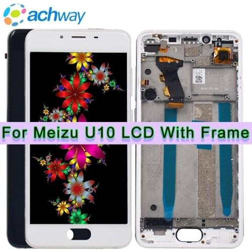 No Dead Pixel 5.0" Inch Hight Quality LCD MEIZU U10 LCD Display Screen + Digitizer Touch Screen Replacement MEIZU U10 LCD
