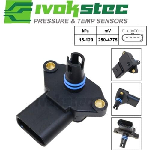 1 Bar Intake Manifold Air Pressure MAP Sensor For Audi A2 Skoda Fabia Felicia Octavia 1.0 1.4 1.6 036906051D
