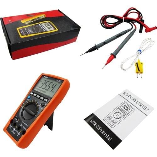 1sets VC99 3 6/7 Auto range digital multimeter have bag better FLUKE 17B