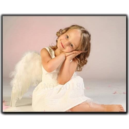 Diamond Mosaic Diy Diamond Embroidery Angel With Lovely Expression Full Diamond Painting Cross Stitch Rhinestone Home Decoration