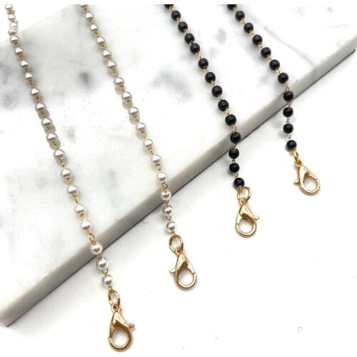 Women Men Reading Glasses Chain Retro Beads Eyeglass Sunglasses Spectacle Cord Neck Strap String Mask Chain Eye wear