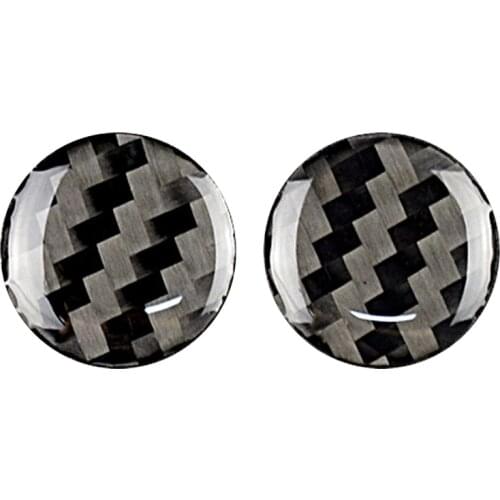 For Chevrolet Camaro 2016-2019 Accessories for Camaro Carbon Fiber Headlight Wiper Adjustment Lever Sticker