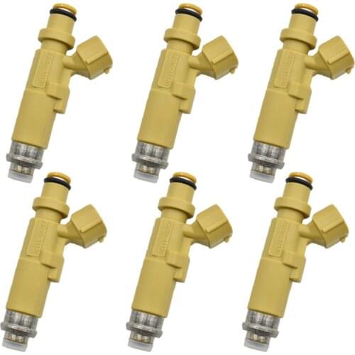 6PCS Fuel Injector Nozzle For TOYOTA Corolla E11 1.4L 16V Injecteur 23209-11130 23250-11130 2320911130 2325011130