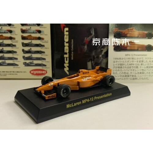 1/64 KYOSHO McLaren MP4-12 PRESENTATION Hakkinen 1997 LM F1 RACING #9 Collection of die-cast alloy car decoration model toys