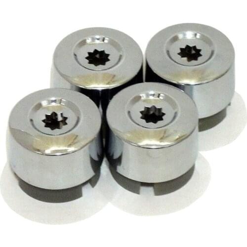 Wheel Lug Bolt Cap 7L6601173A Set Of 4PCS For VW