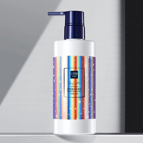 250g Large Capacity Whitening Body Lotion Silky Smooth And Moisturizing Brighten Delicate Pores Moist The Skin Niacinamide