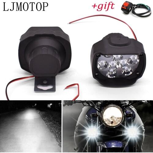 Motorcycle Led Lamp Waterproof Fog Spot Headlight 1000LM With Switch For BMW R1250GS R1200R R1200RT r 1200 rt R1200S R1200ST
