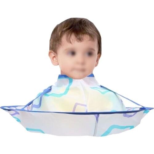 Kids Boy Hair Cutting Cape Gown Hairdresser Barber Apron Hairdressing Children Girls Boys Hair Cut Cloak Umbrella Cape Protecter