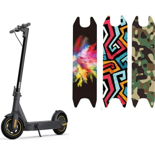 Anti-slip Diy Self-adhesive Pvc Stickers Scooter Pedal Footboard Sandpaper Stickers For Ninebot Max‑g30 Electric Scooter parts