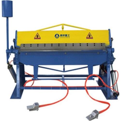 Factory manufacture QWS-1.5*2000manual press brake / pneumatic sheet metal folding machine