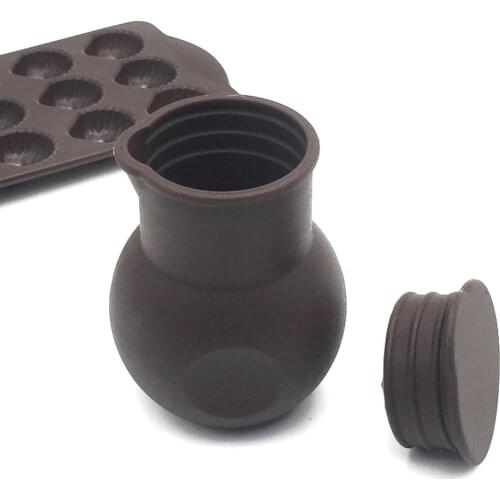 1PC Bakeware Tools Silicone Chocolate Melting Pot Silicone Butter Sauce Milk Baking Pouring Microwave Nonstick Melt Butter Pot