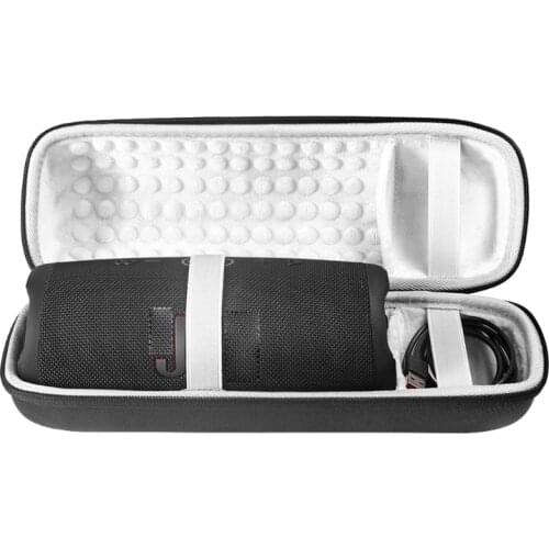 Replacement EVA Travel Carry Hard Case Handbag Cover Box Protective Bag with Strap For -JBL Charge 5 Portable Speaker