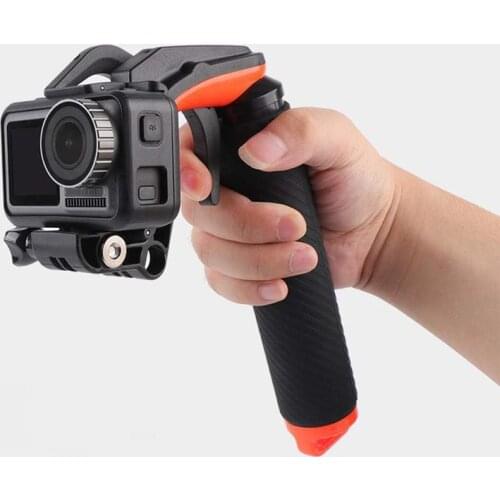 Floating Bobber Grip Pistol Trigger Set for GoPro Hero 6 5 7 Yi 4K SJCAM SJ4000 H9r Cam Phone Dome Go Pro Accessory
