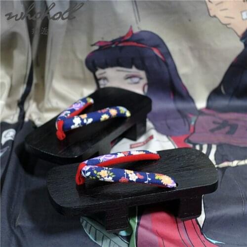 WHOHOLL Japanese wooden slipper Man women Clogs shoes Kimono Geta Cosplay Shoes Summer Flip-flops for couples slides Slippers