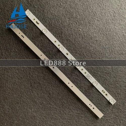 10pcs LED backlight lamp kit 6 lamp for XJ236D06-ZC21FG-04 303XJ236035 CRH-K243535T020654I-Rev1.1 GS 440mm