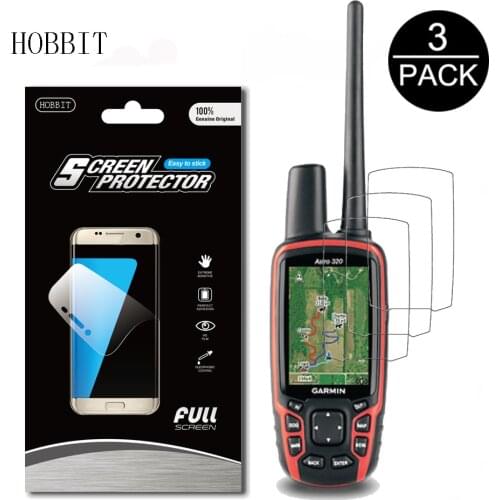 3Pack For Garmin Astro 320 220 Hiking Handheld GPS Navigator Explosion-proof Screen Protector High Clear Anti-shock Film