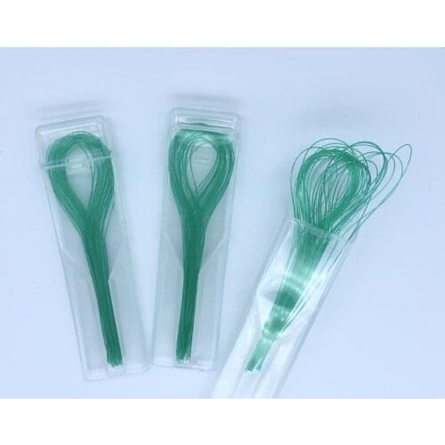 35Pcs/Set Dental Floss Threaders Needle Tooth Brackets Wire Holders Between Orthodontic Bridges Traction Braces Random Color