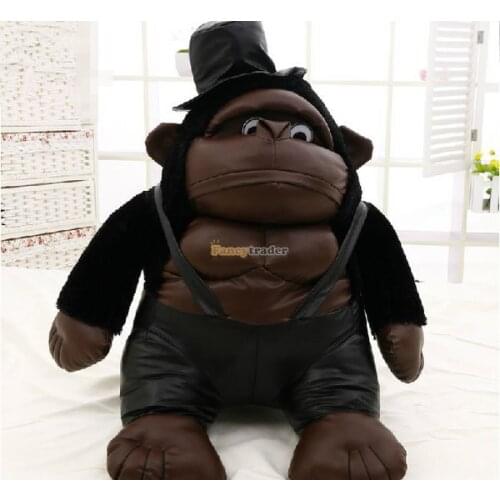 Fancytrader 2015 Hot Selling! 31'' / 80cm Super Funny Stuffed Soft Plush Jumbo Muscle Gorilla Toy, Free Shipping FT50768