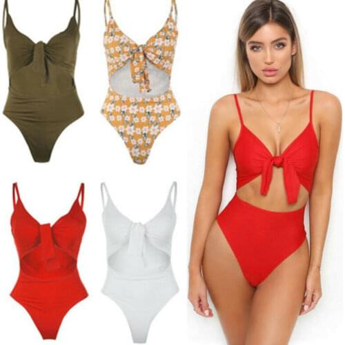 Hirigin One Piece Suits Women Swimwear Swimsuit Beachwear Push Up Padded Bikini Bathing Beach Clothing outfits