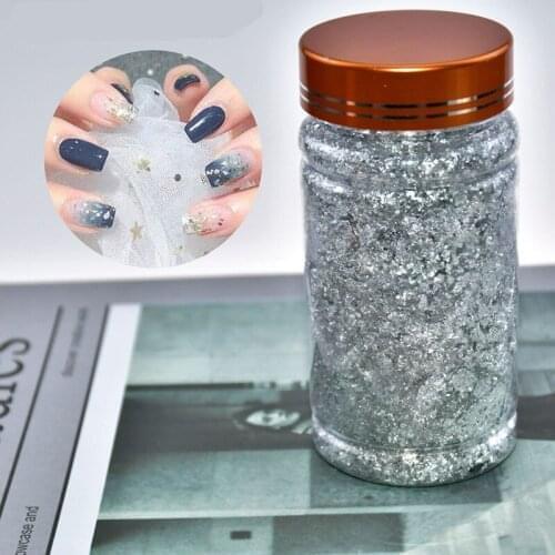 7@#luxury Exquisite Leaf Flake Resin Epoxy Mold Art Decoration Gold Foil Fillings Materials Gilding Decor Jewelry Making Tool