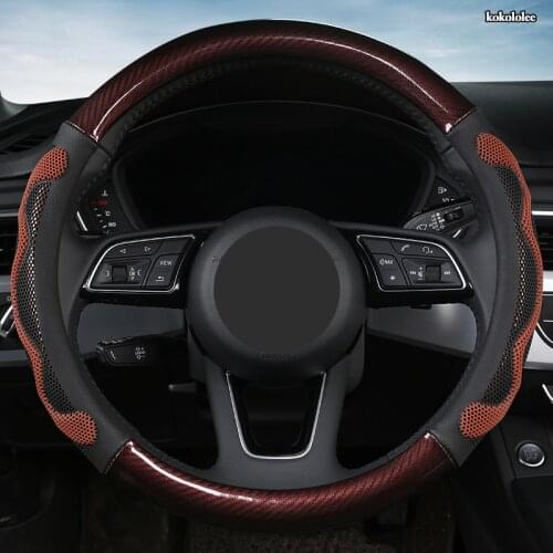 Kokololee Microfiber Leather Car Steering Wheel Cover For Perodua Myvi Alza Axia Viva Kelisa Bezza Kancil Aruz Rusa